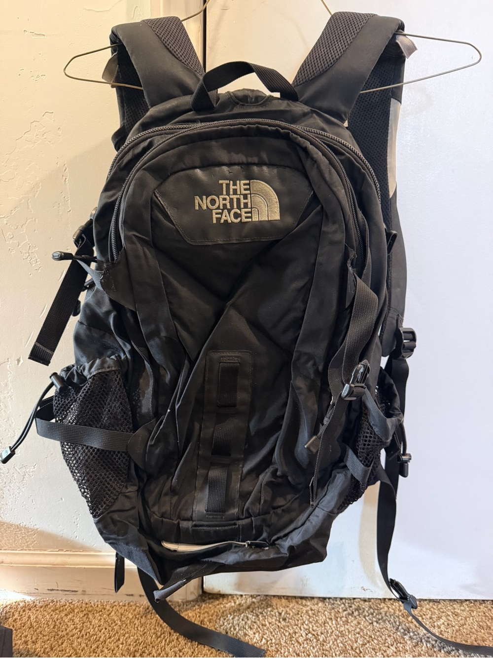 The North Face Black Men's Technical Backpack with Logo